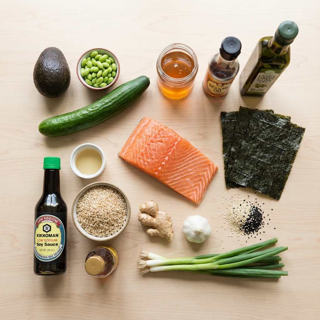 Salmon and Avocado Rice Bowl photo 2