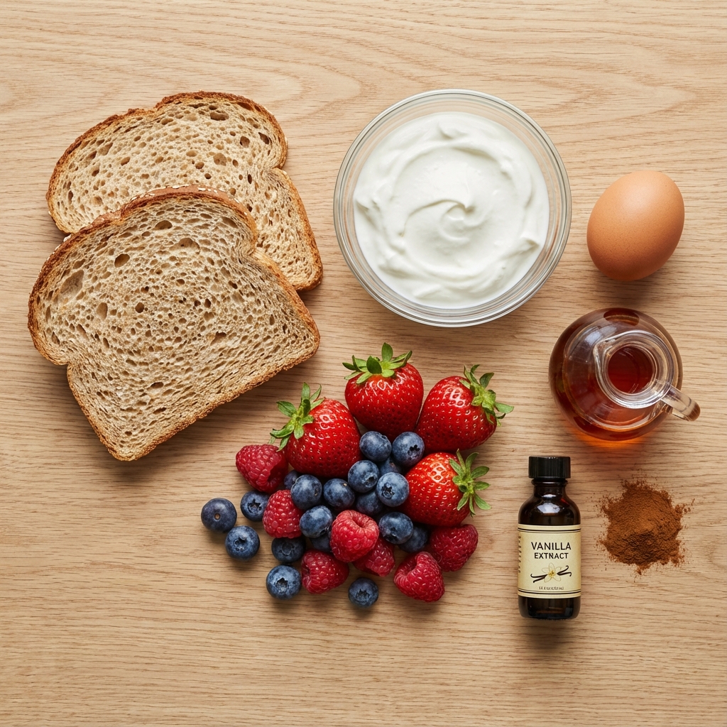 Berry Yogurt Custard Toast photo 2