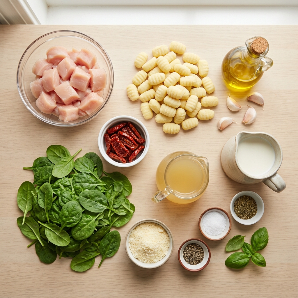 Creamy Tuscan Chicken and Cauliflower Gnocchi photo 2