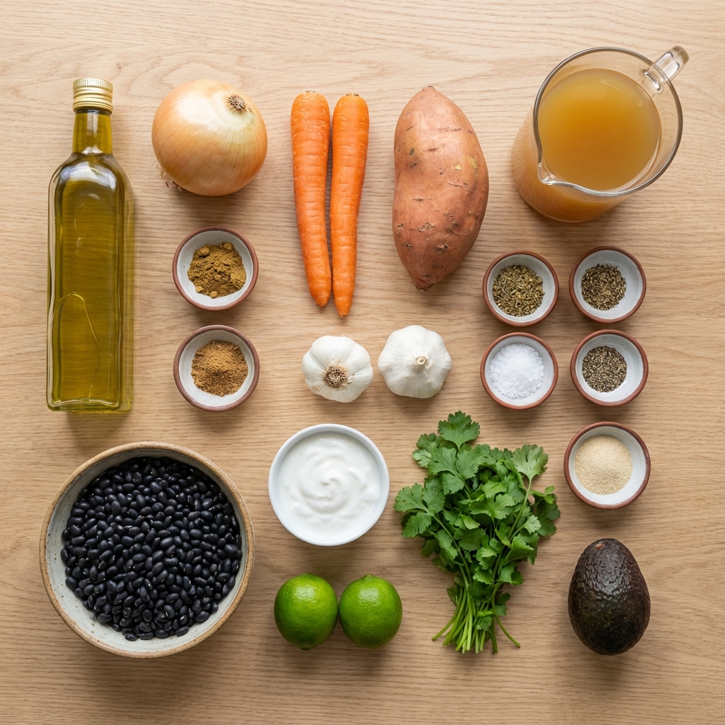 Creamy Southwest Black Bean Soup photo 2