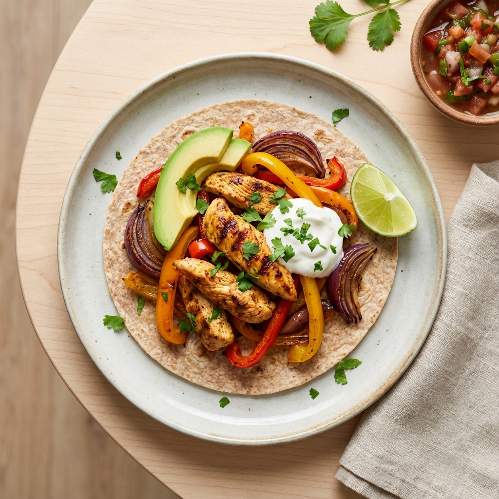 Sheet Pan Chicken Fajitas