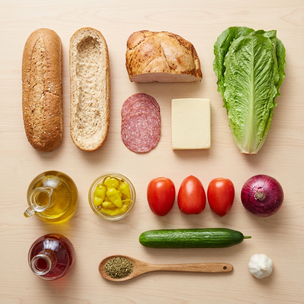 Chopped Italian Whole Grain Sandwich photo 2