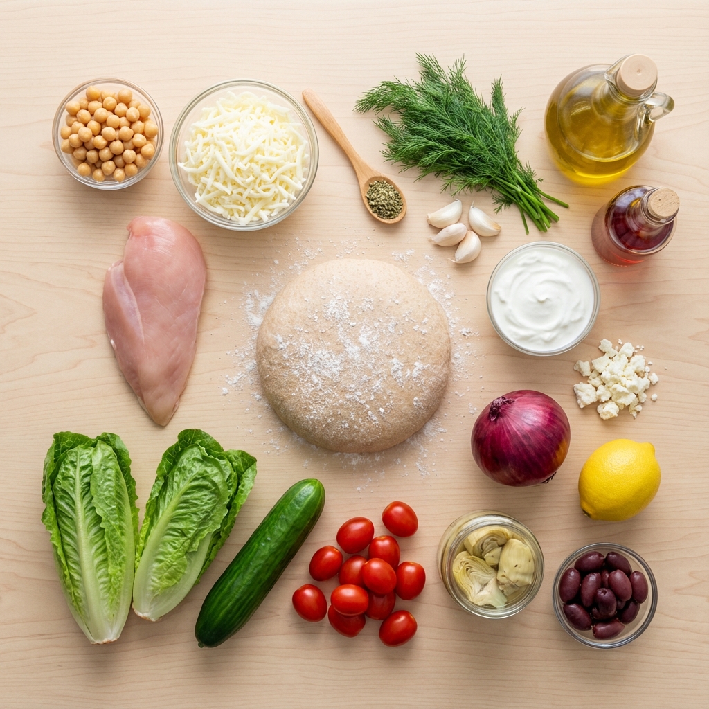 Mediterranean Chopped Salad Pizza photo 2