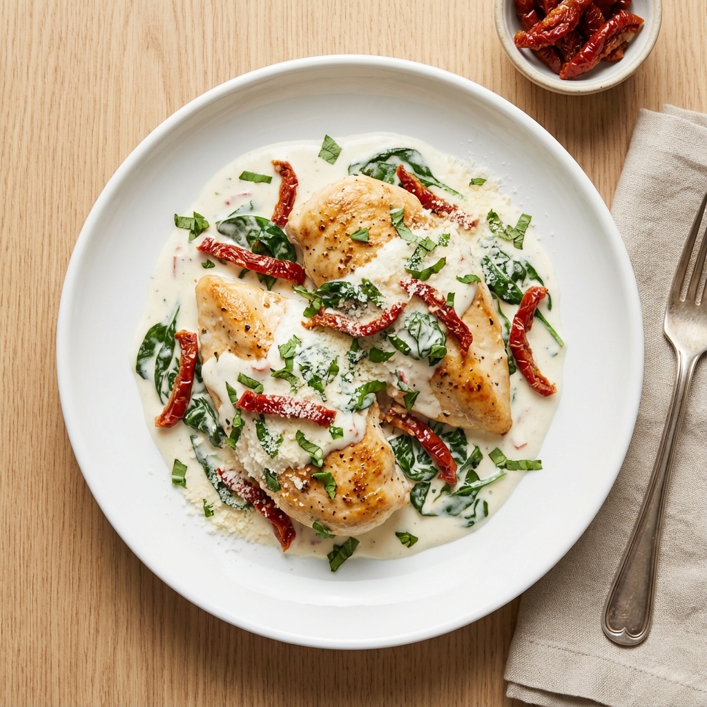 Creamy Sun-Dried Tomato Chicken
