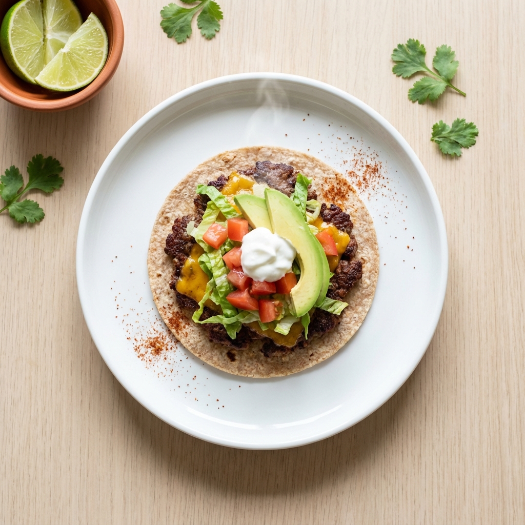 Lean Beef Smash Tacos