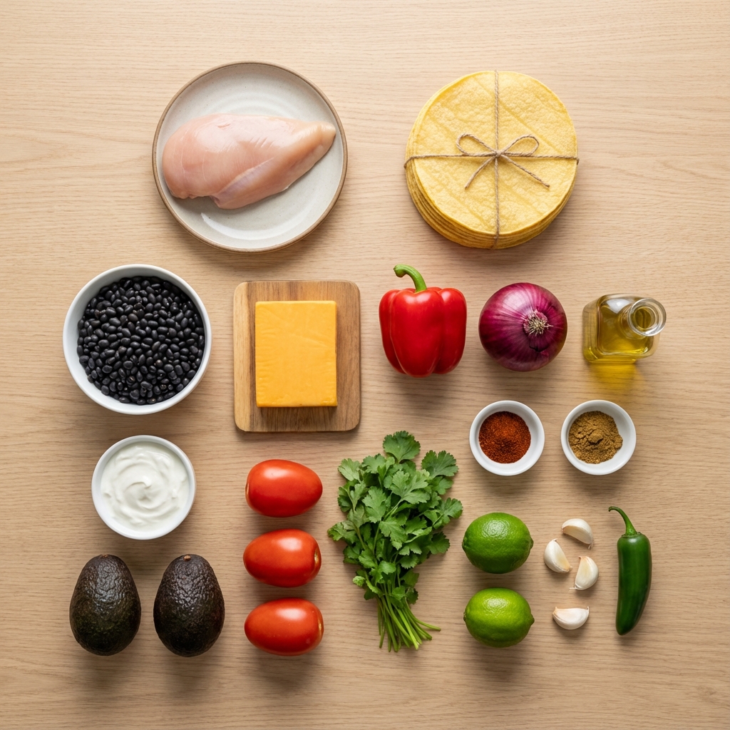 Sheet Pan Chicken and Black Bean Nachos photo 2