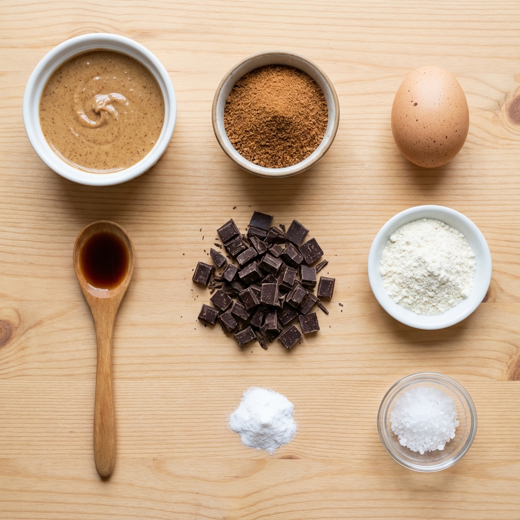 Almond Butter Dark Chocolate Chunk Cookies photo 2