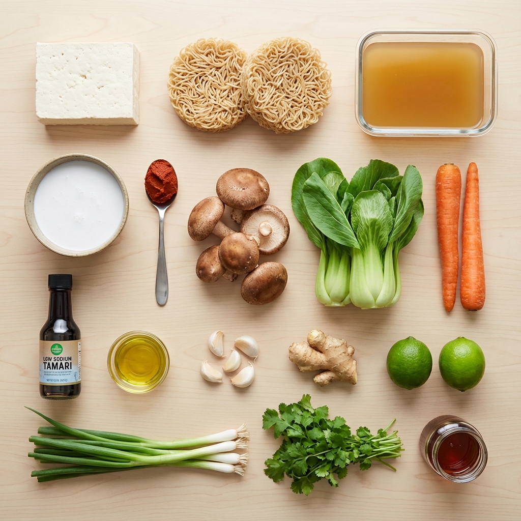 Spicy Coconut Tofu Ramen photo 2