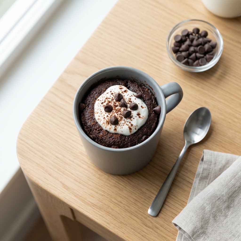 Cookies and Cream Mug Cake