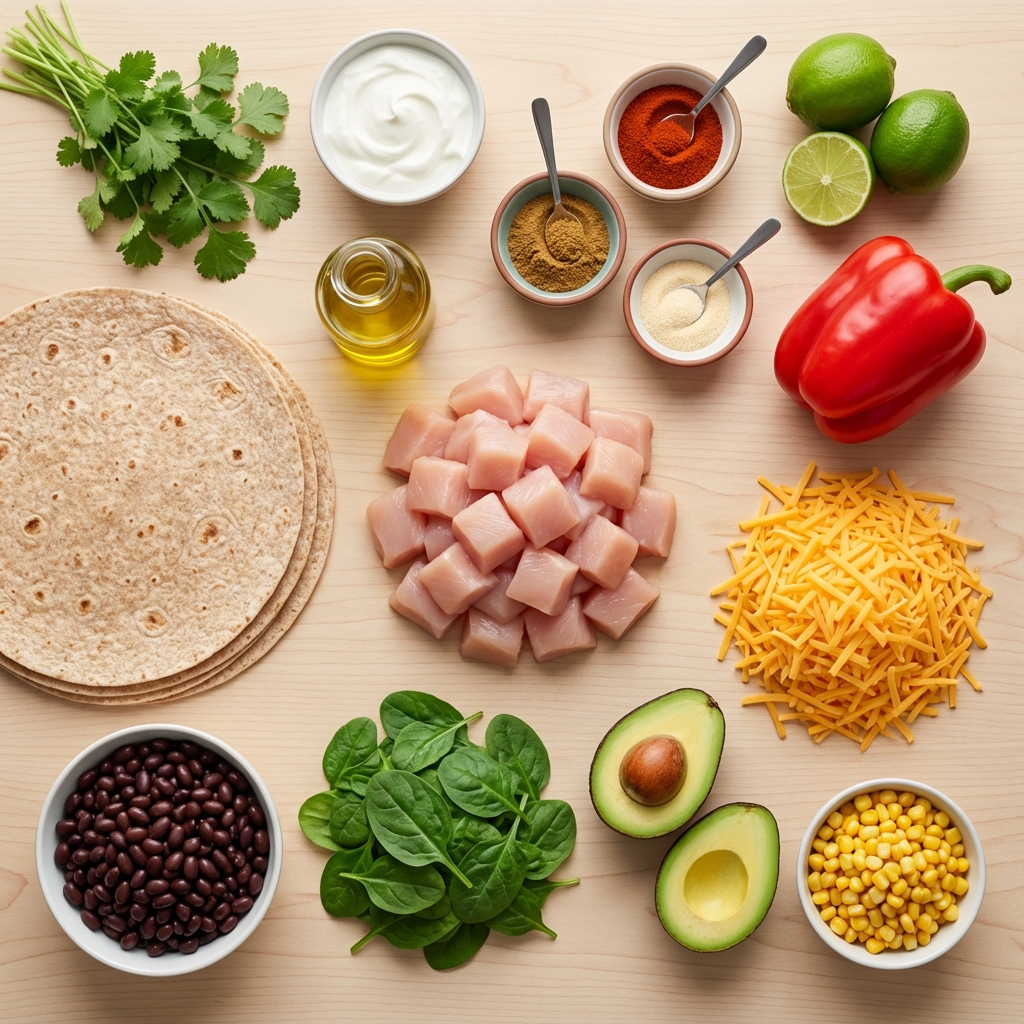 Southwest Chicken and Black Bean Folded Quesadilla photo 2