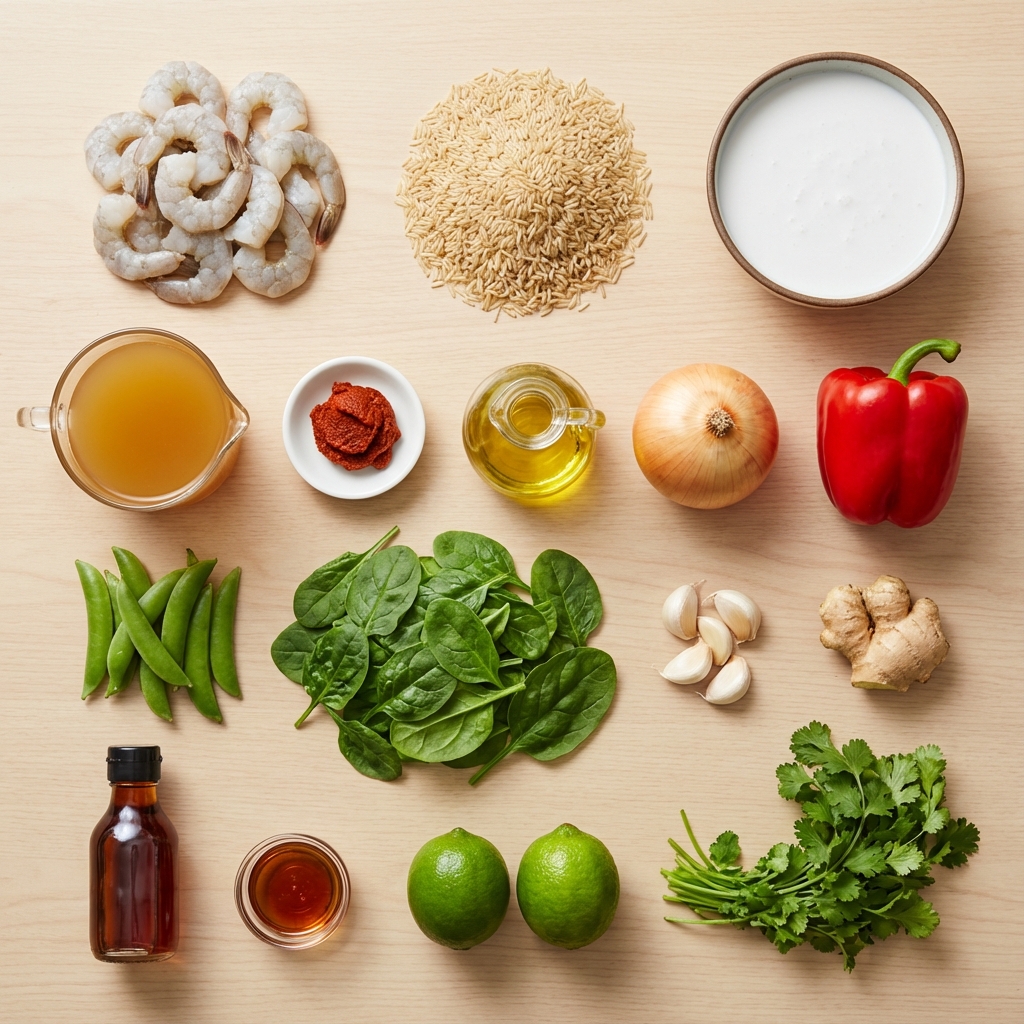 Coconut Shrimp Curry with Brown Basmati Rice photo 2