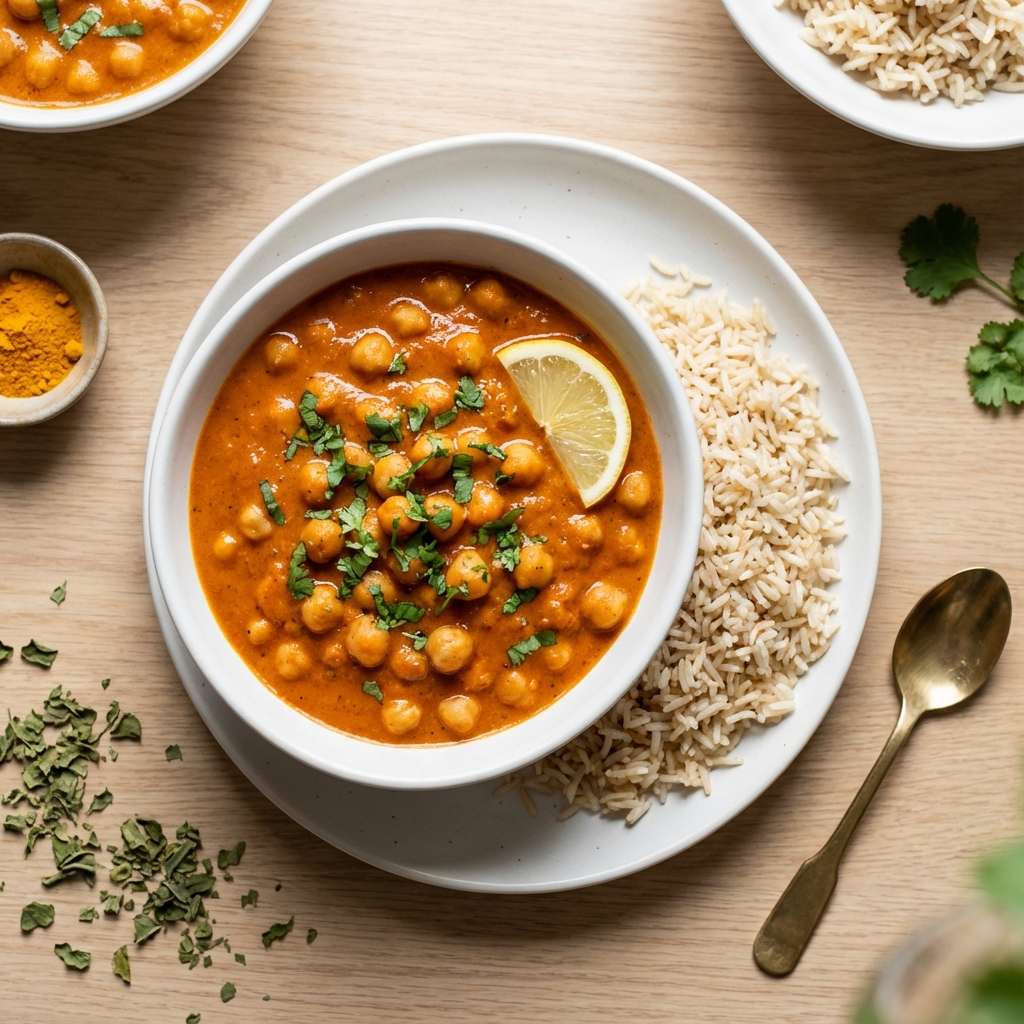 Creamy Makhani Chickpeas
