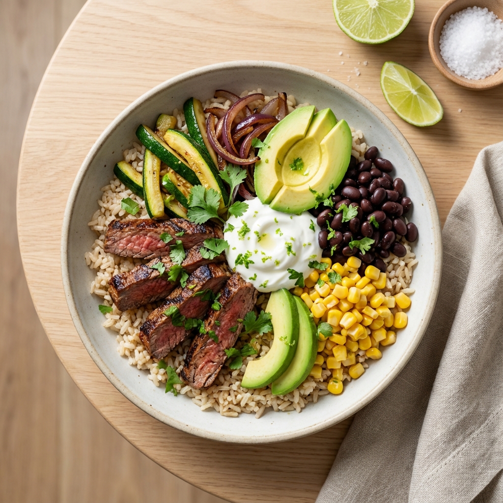 Steak Fajita Power Bowls
