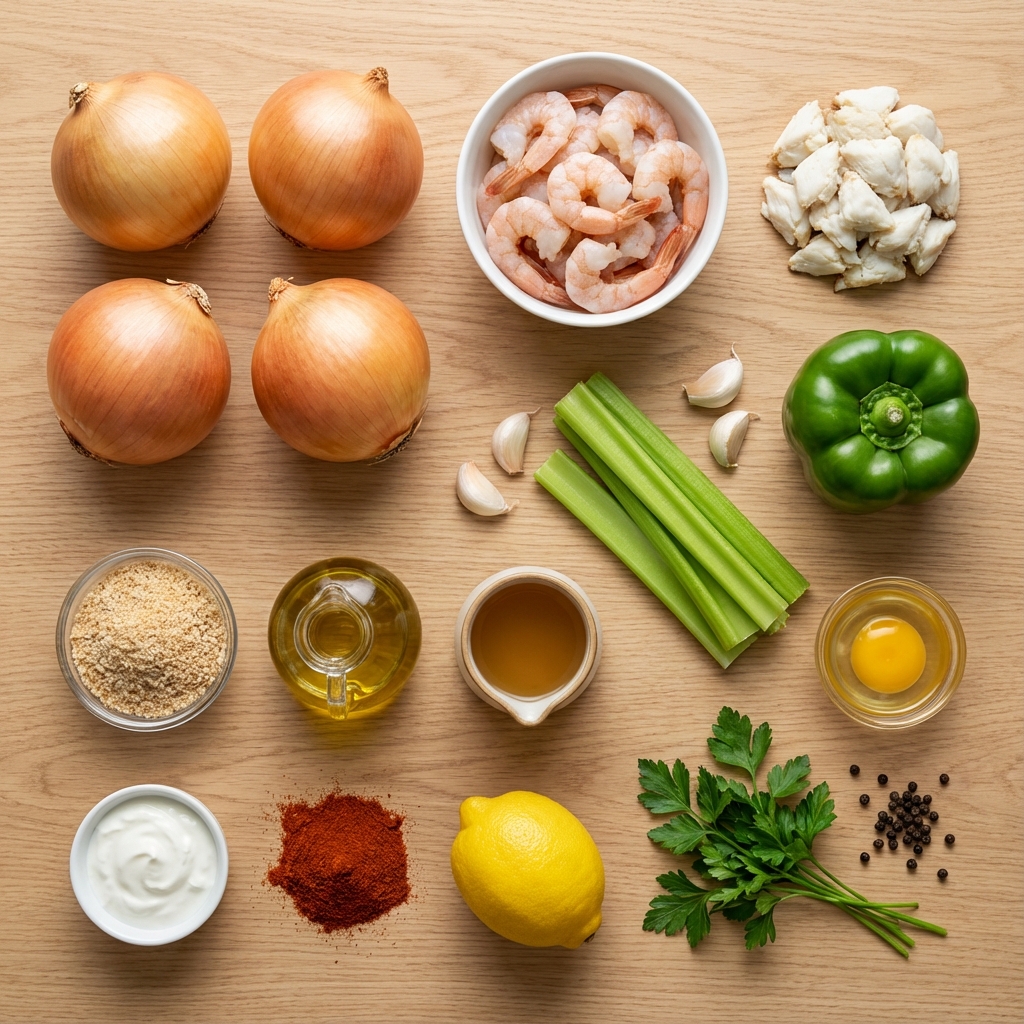 Roasted Cajun Seafood Stuffed Onions photo 2