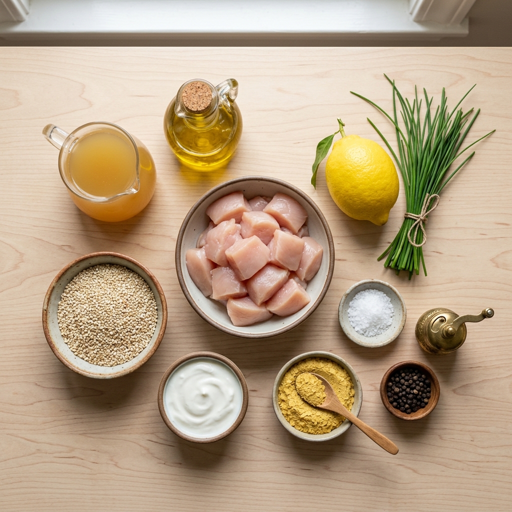 Garlic-Infused Chicken on Creamy Quinoa photo 2